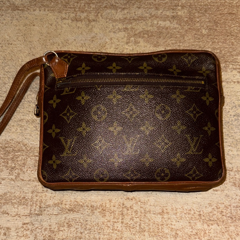 Louis Vuitton Monogram Brown Toiletry Bag